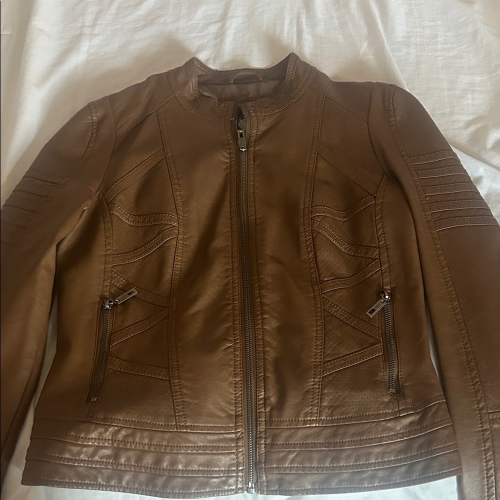 Brown Leather Jacket